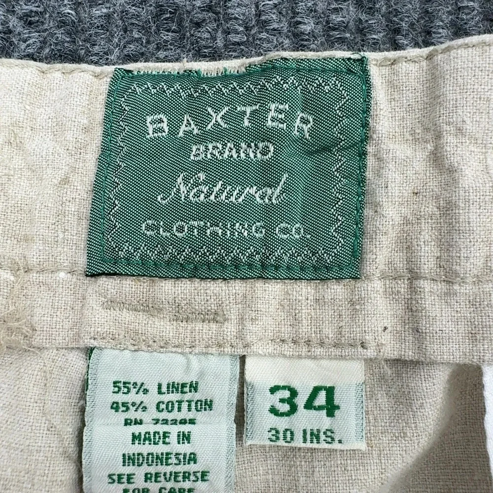 Baxter Brand measurements waist